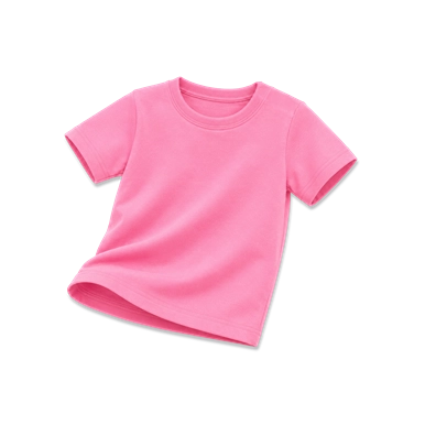 T-SHIRT BÉBÉ 150G – JHK – TSRB150 — couleur Rose